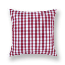 Load image into Gallery viewer, Farmhouse Plaid Striped Linen Cotton Pillow Covers Outdoor Plaid Square Pillow Cushion Case Cotton Linen Throw Pillow Covers Sofa Chair Decorative Cotton Cushions Cover Red Green Blue Pillowcase
