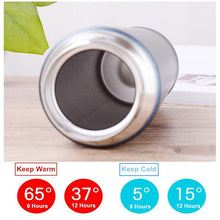 Load image into Gallery viewer, Fashion 500ml Stainless Steel Insulated Cup Coffee Tea Thermos Bottle Thermal Water Bottle Travel Drink Bottle Tumbler Warm Water Container Coffee Keeper Tea Keeper Camping Travel Coffee Tea Milk Mug Kitchen Dining Set Reusable Water Bottle