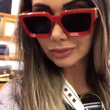 Load image into Gallery viewer, Fashion Black Design Stylish Sunglasses For Men & Women Square Shape Driving Eyewear Classic Luxury Style Sun Glasses For Men Women Anti Blue Light Sun Glasses For Summer