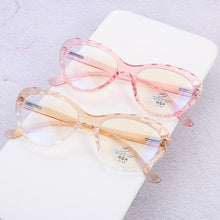 Load image into Gallery viewer, Fashion Cat Eye Eyeglasses For Women Men Flexible Portable Anti Blue Rays Glasses Computer Glasses Optical Eyewear For Men And Women Optical Eyewear Fashionable Eyewear
