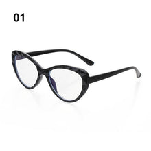 Load image into Gallery viewer, Fashion Cat Eye Eyeglasses For Women Men Flexible Portable Anti Blue Rays Glasses Computer Glasses Optical Eyewear For Men And Women Optical Eyewear Fashionable Eyewear
