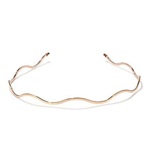 Load image into Gallery viewer, Fashion Chic Metal Wave Invisible Headband Gold Thin Hair Hoop For Women Girls Wild Headwear Hair Styling Tool Gorgeous Hair Accessories For Women