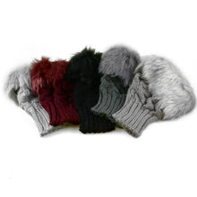 Load image into Gallery viewer, Fashion Fingerless Warm Wool Knitted Classic Fur Half One Size Finger Gloves For Women Cute Soft And Comfortable Trendy Fashion Stretchy Gloves For Women