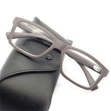 Load image into Gallery viewer, Fashion For Men And Women Reading Glasses Frame Retro Classic Eyeglasses New Ultralight Eyewear Reading Glasses Oversize Large Square Men Readers ,Comfort Lightweight Eyeglasses Flexible Spring Hinge