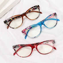 Load image into Gallery viewer, Fashion Glasses Men Women Reading Anti Blue Eye Protection Eyeglasses Hyperopia Transparent Optical Eyewear With Diopter For Women And Men +1.0~+ 4.0