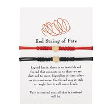 Load image into Gallery viewer, Fashion Handmade 7 Knots Red String Bracelet For Protection Lucky Amulet Friendship Braid Rope Wristband Good Luck Protection Bracelet Amulet For Protection Gift For Women Men Boys