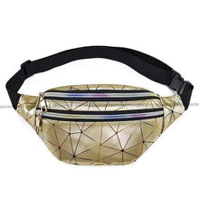 Load image into Gallery viewer, Fashion Holographic Women Waist Bags Modern Fanny Pack Adjustable Belt Bag Excellent Design Waist Packs Chest Phone Pouch