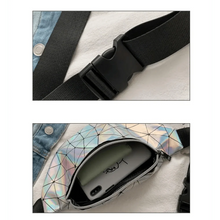 Load image into Gallery viewer, Fashion Holographic Women Waist Bags Modern Fanny Pack Adjustable Belt Bag Excellent Design Waist Packs Chest Phone Pouch