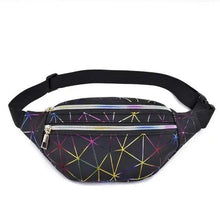 Load image into Gallery viewer, Fashion Holographic Women Waist Bags Modern Fanny Pack Adjustable Belt Bag Excellent Design Waist Packs Chest Phone Pouch