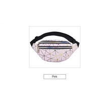 Load image into Gallery viewer, Fashion Holographic Women Waist Bags Modern Fanny Pack Adjustable Belt Bag Excellent Design Waist Packs Chest Phone Pouch