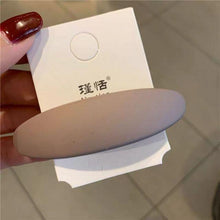 Load image into Gallery viewer, Fashion Matte Geometric Hair Clip Elegant Women Barrettes Hairpins Ponytail Holder Hairgrips Headwear Gorgeous Hair Accessories For Women