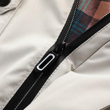 Load image into Gallery viewer, Fashion Men Casual Windbreaker Jacket Hooded Jacket Man Waterproof Outdoor Soft Men's Waterproof Windproof Jackets Breathable Snow Jacket With Hood Modern Winter Clothing Warm Thick Jacket For Outdoor