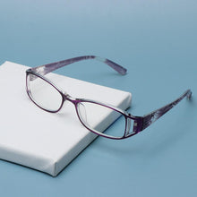 Load image into Gallery viewer, Fashion Men Women Reading Glasses Rectangle Spring Anti Glare Lightweight Reading Eyeglasses No Screw Detachable Design Eyeglasses Hyperopia Presbyopia Vision Care Eyewear