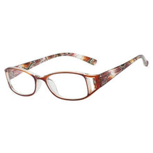 Load image into Gallery viewer, Fashion Men Women Reading Glasses Rectangle Spring Anti Glare Lightweight Reading Eyeglasses No Screw Detachable Design Eyeglasses Hyperopia Presbyopia Vision Care Eyewear