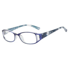 Load image into Gallery viewer, Fashion Men Women Reading Glasses Rectangle Spring Anti Glare Lightweight Reading Eyeglasses No Screw Detachable Design Eyeglasses Hyperopia Presbyopia Vision Care Eyewear