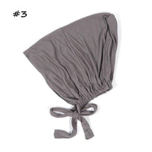 Load image into Gallery viewer, Fashion Modal Under Scarf Hijab Turban Cap Cotton With Band Adjustable Inner Hijab cap Muslim Turban Hijab Cap For Women