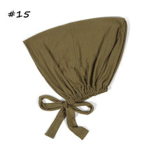 Load image into Gallery viewer, Fashion Modal Under Scarf Hijab Turban Cap Cotton With Band Adjustable Inner Hijab cap Muslim Turban Hijab Cap For Women