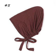 Load image into Gallery viewer, Fashion Modal Under Scarf Hijab Turban Cap Cotton With Band Adjustable Inner Hijab cap Muslim Turban Hijab Cap For Women