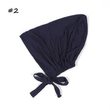 Load image into Gallery viewer, Fashion Modal Under Scarf Hijab Turban Cap Cotton With Band Adjustable Inner Hijab cap Muslim Turban Hijab Cap For Women