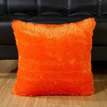 Load image into Gallery viewer, Fashion Plush Cushion Cover Shaggy Faux Fur Decorative Pillow Fur Pillows Fluffy Throw Pillows Cover Faux Fur Pillow Case Luxury Soft Cushion Cover Cushion Covers Home Living Room Seat Car Pink Pillowcase