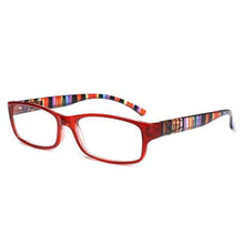 Load image into Gallery viewer, Fashion Print Reading Glasses Women Men Anti Blue Light Glasses Computer Goggles Eye Protection For Men And Women Portable High-definition Lens Retro Magnifier Eyewear Diopter +1.0~+4.0