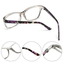 Load image into Gallery viewer, Fashion Reading Eyeglasses Men Women High Definition Transparent Optical Eyewear Anti Blue Eye Protection Eyeglasses Transparent Optical Eyewear With Diopter +1.0~+ 4.0