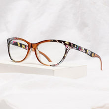 Load image into Gallery viewer, Fashion Reading Eyeglasses Men Women High Definition Transparent Optical Eyewear Anti Blue Eye Protection Eyeglasses Transparent Optical Eyewear With Diopter +1.0~+ 4.0