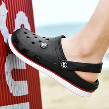 Load image into Gallery viewer, Fashion Sandals Mens Clogs Slippers Soft Bottom Beach Sandals Clog Comfortable Breathable Ankle-Wrap Lightweight Hiking Summer Walking Water Beach Shoes