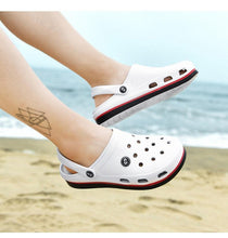 Load image into Gallery viewer, Fashion Sandals Mens Clogs Slippers Soft Bottom Beach Sandals Clog Comfortable Breathable Ankle-Wrap Lightweight Hiking Summer Walking Water Beach Shoes