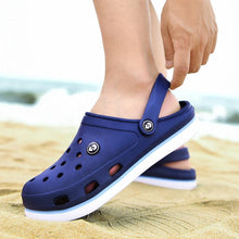 Load image into Gallery viewer, Fashion Sandals Mens Clogs Slippers Soft Bottom Beach Sandals Clog Comfortable Breathable Ankle-Wrap Lightweight Hiking Summer Walking Water Beach Shoes