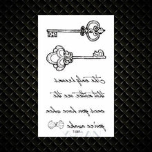 Load image into Gallery viewer, Fashion Small Sexy Black Temporary Waterproof Tattoo Cute Star Heart Tattoos Sticker Body Finger Tattoo For Kids Womens