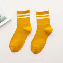 Load image into Gallery viewer, Fashion Socks Cotton Rainbow Color Black And White Christmas Gift Classic Warm Casual Tide Harajuku Funny Cute Pop Korean Socks Short Socks For Men And Women