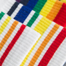 Load image into Gallery viewer, Fashion Socks Cotton Rainbow Color Black And White Christmas Gift Classic Warm Casual Tide Harajuku Funny Cute Pop Korean Socks Short Socks For Men And Women