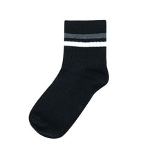 Load image into Gallery viewer, Fashion Socks Cotton Rainbow Color Black And White Christmas Gift Classic Warm Casual Tide Harajuku Funny Cute Pop Korean Socks Short Socks For Men And Women