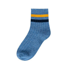 Load image into Gallery viewer, Fashion Socks Cotton Rainbow Color Black And White Christmas Gift Classic Warm Casual Tide Harajuku Funny Cute Pop Korean Socks Short Socks For Men And Women
