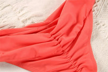 Load image into Gallery viewer, Fashion Swimwear Women Bikini Sets Women Lace Up Two Piece String Bikinis Beach Swimsuit Triangle Bathing Suit Side Tie Swimwear String Swimming Suit For Women Bathing Suit Micro Halter String Triangle Bikini