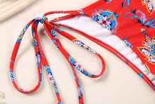 Load image into Gallery viewer, Fashion Swimwear Women Bikini Sets Women Lace Up Two Piece String Bikinis Beach Swimsuit Triangle Bathing Suit Side Tie Swimwear String Swimming Suit For Women Bathing Suit Micro Halter String Triangle Bikini