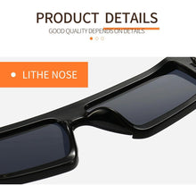 Load image into Gallery viewer, Fashion Trendy Chunky Frame 90s Rectangle Popular & Unique Square Small Sunglasses For Women & Men Rectangle Personalized Sun Glasses Design Outdoor Decent Shades Eyewear