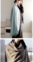 Load image into Gallery viewer, Fashion Winter Soft Wool Scarf Thickening Cashmere Lightweight Scarves Elegant Scarves Cashmere Escharpe Scarfs Lightweight Shawls Hijabs Shawls Scarves Warm Warps For Women