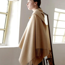 Load image into Gallery viewer, Fashion Winter Soft Wool Scarf Thickening Cashmere Lightweight Scarves Elegant Scarves Cashmere Escharpe Scarfs Lightweight Shawls Hijabs Shawls Scarves Warm Warps For Women