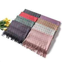 Load image into Gallery viewer, Fashion Winter Solid Soft Scarf Cashmere Lightweight Scarves Shawls Cashmere Escharpe Scarfs Lightweight Shawls Hijabs Shawls Escharpe Elegant Wrap Blanket Bandana Tassel For Lady