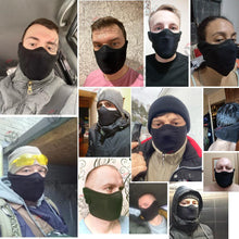Load image into Gallery viewer, Fashion Winter Thermal Fleece Balaclava Full Face Mask Skiing Hat Bandana Hat Windproof Snowboard Scarves Women Men Helmet Cap Mask Balaclava Ski Mask with Ear Loop Adjustable Windproof Balaclava Half Face Mask Windproof Men Women