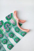 Load image into Gallery viewer, Fashion Women Socks New Spring Summer Mesh Thin Long Printed Socks Women Casual Breathable Fresh Flower Socks Korea Style Color Thin Socks For Women