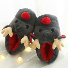 Load image into Gallery viewer, Fashion Women Warm Slippers Autumn Winter Soft Plush Christmas Deer Cotton Slippers Home Indoor Cute Slippers Warm Home Slippers Woman'S Plush Cotton Shoes Comfy Slipper For Girls Indoor Outdoor Soft Bottom Non-Slip Floor Shoes