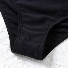 Load image into Gallery viewer, Fashionable And Stylish Design Women Leaf Print Soft Comfortable Suitable High Waist Swimsuit Bikini Women's Suits Two Pieces Top High Waist Bottom Two Piece Sets Beach Swimwear