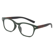 Load image into Gallery viewer, Fashionable Lightweight Frames Sunglasses Design Stylish Wood Grain Reading Glasses For Women Men Fashion Presbyopia Eye Glasses Male Diopter Modern Eyewear