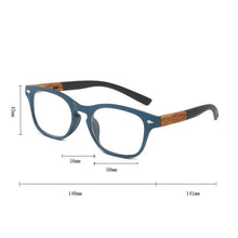 Load image into Gallery viewer, Fashionable Lightweight Frames Sunglasses Design Stylish Wood Grain Reading Glasses For Women Men Fashion Presbyopia Eye Glasses Male Diopter Modern Eyewear