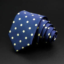 Load image into Gallery viewer, Fashionable Men Office Elegant Necktie Daily Wear Wedding Necktie Party Men Striped Formal Design Neckties Classic Plaid Necktie Stripe Ties Pattern Business Formal Tie