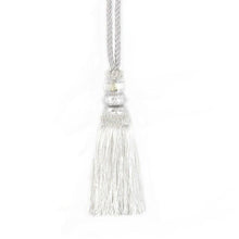 Load image into Gallery viewer, Faux Crystal Beaded Tassels Fringe Curtain Tieback Rope Window Decoration Door Hanging Ball Tassel Accessories Wonderful Curtain Holdbacks Curtains Tiebacks Home Decorative Braided Buckle Fastener Accessories Window Drapery Ball Tassels Tiebacks 50CM