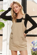 Load image into Gallery viewer, Adjustable Wide Strap Square Neck Overall Dress For Women – Modern Chic, Customizable Fit, Casual & Versatile